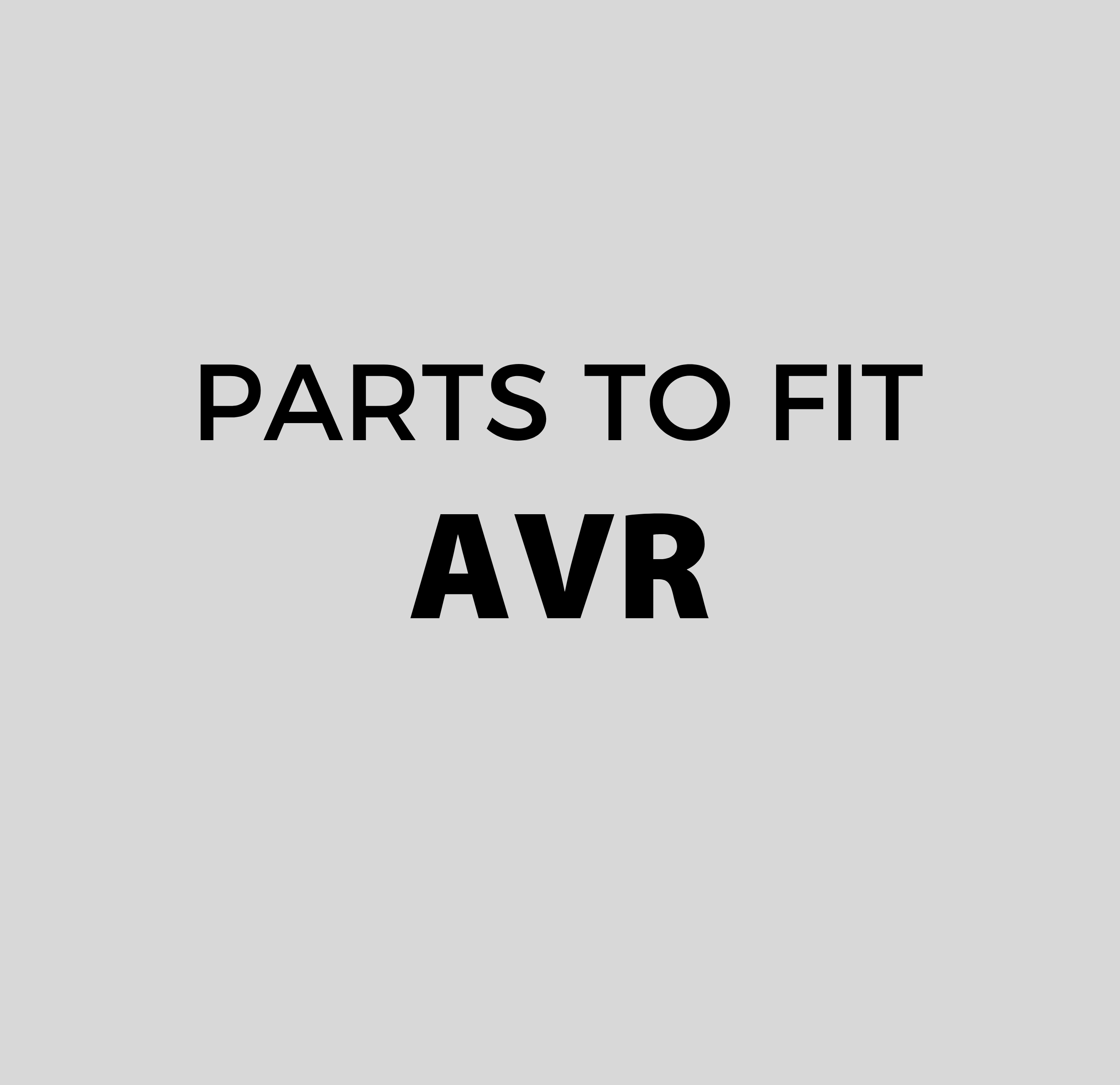 AVR Parts AVR Parts