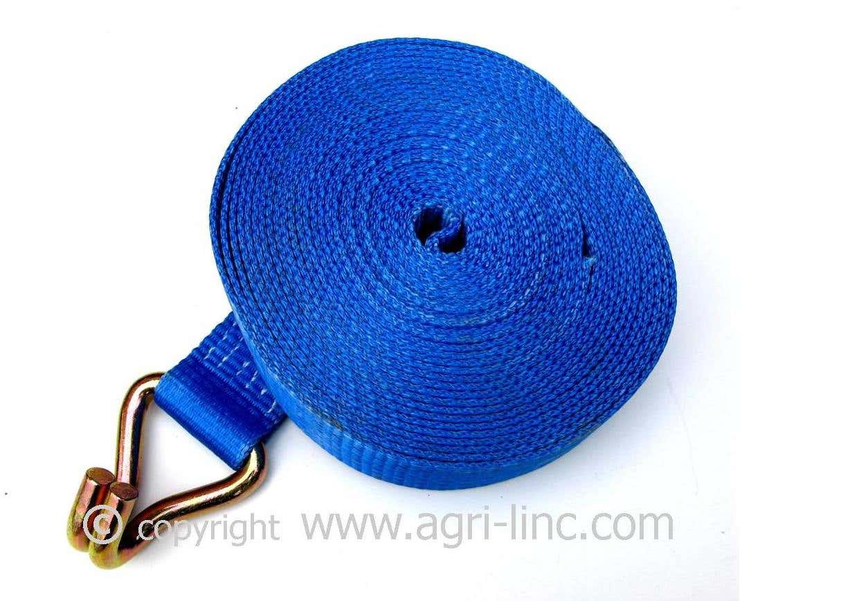 9.5 Metre 5 tonne 50mm Strap end only - Std Claw