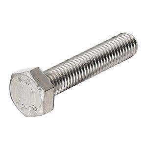 M10 x 80 Hex Head Set Screw High Tensile BZP Grade 8.8