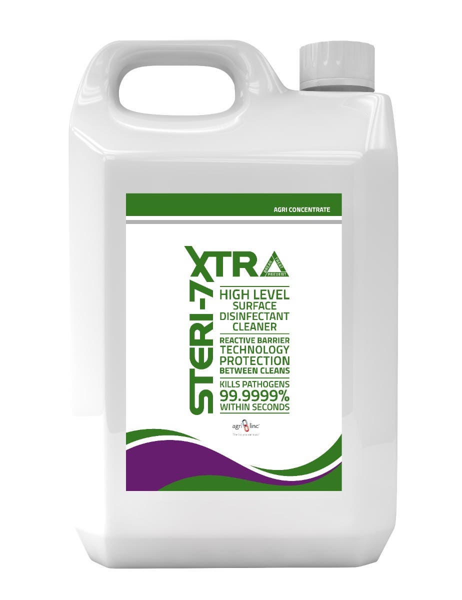 Steri-7 XTRA 5L Lemon Agricultural Concentrate Disinfectant