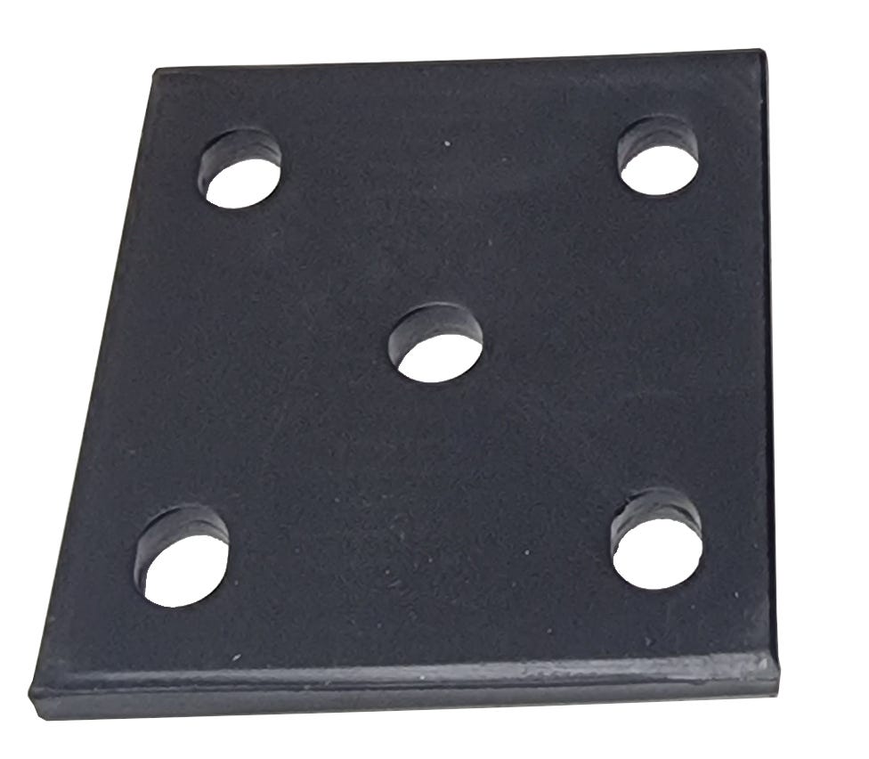 R100G Fixing Plate for 100mm Springs to suit 120mm Square axles - 20mm Thick - Takes M22 U-bolt - Fits Springs PA303279 & PA303280
