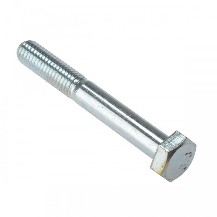 M12 x 50 Hex Head Bolt High Tensile BZP Grade 8.8