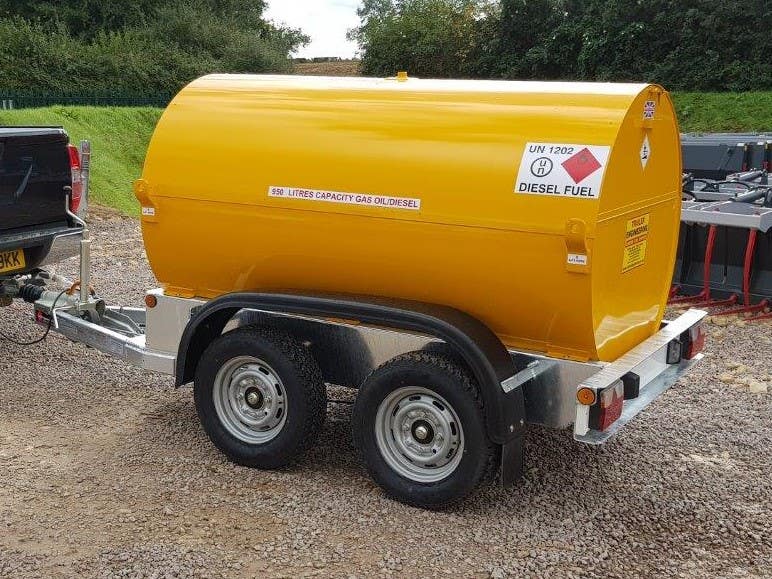 950 Litre Highway Diesel Bowser with 12v Electric Pump