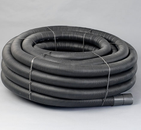 Underground Land Drainage Ducting Perforated - 160mm x 50m Coil