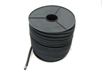 Black Bungee Shock Cord (50m roll)