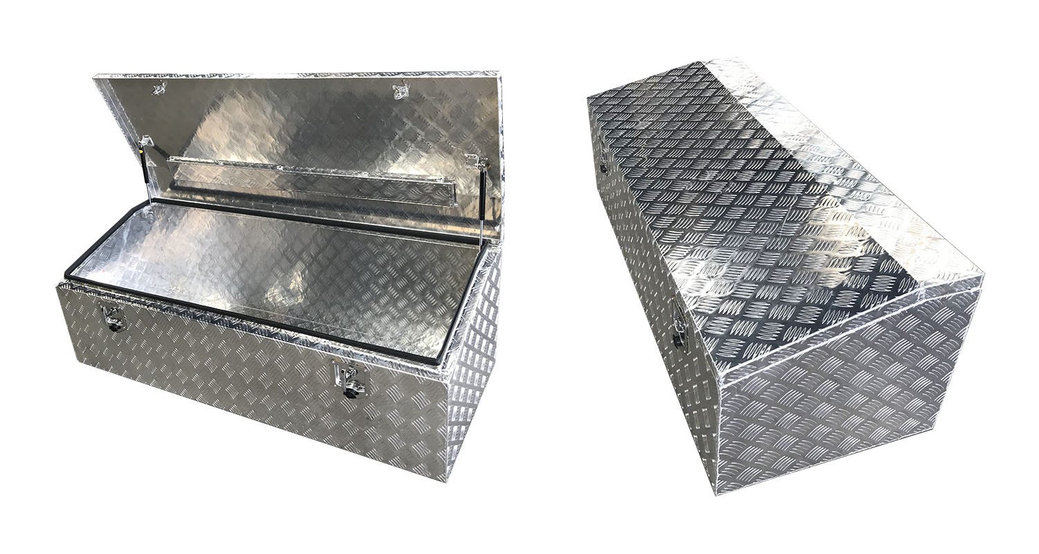 59x25x20" WxHxD (1500x635x510mm) Aluminum Toolbox