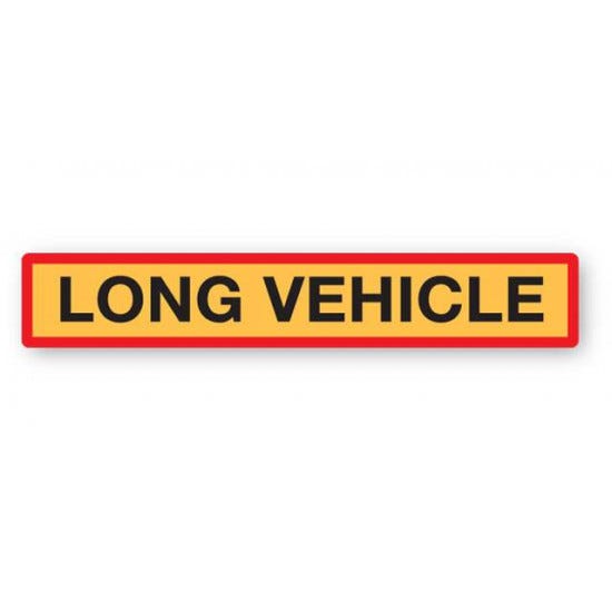 LONG VEHICLE Marker Board Aluminium 1265x225mm