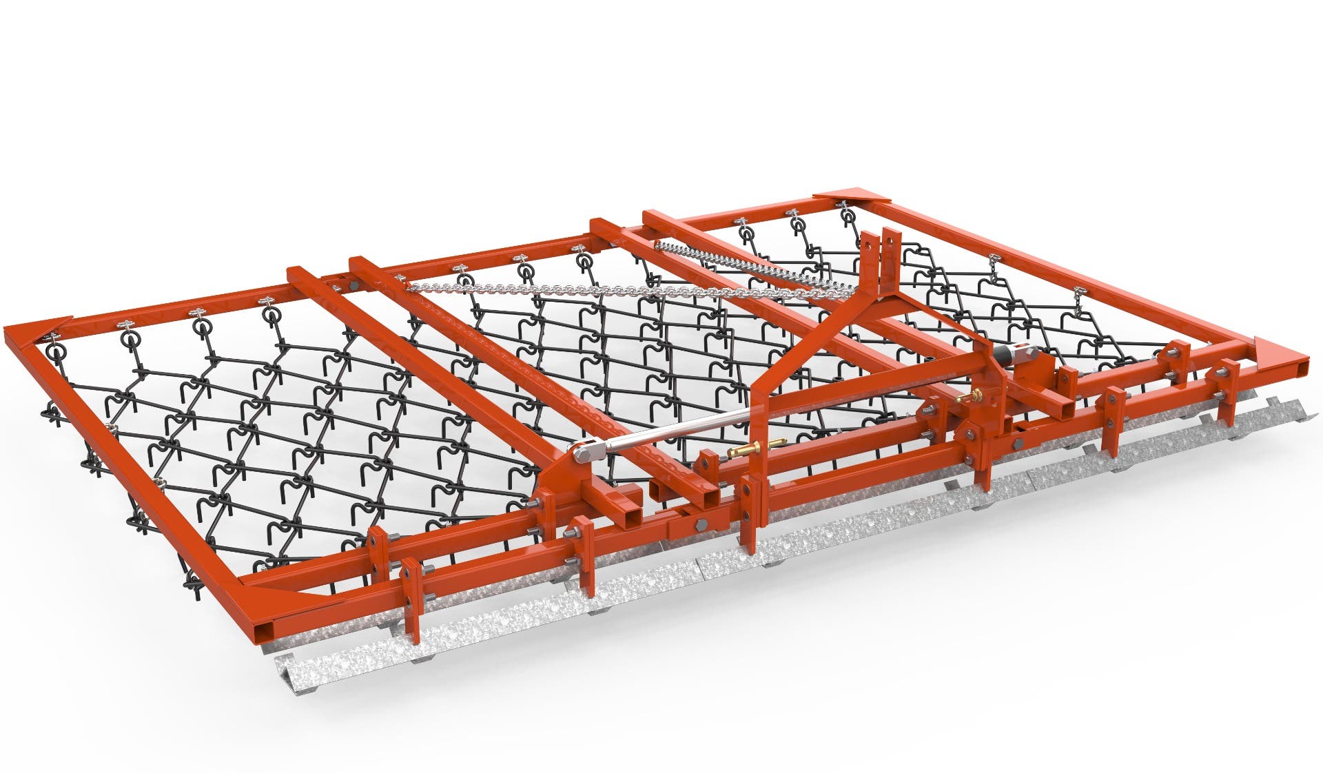 4 metre Hydraulic Folding Hackett Multi-Harrow Double Depth