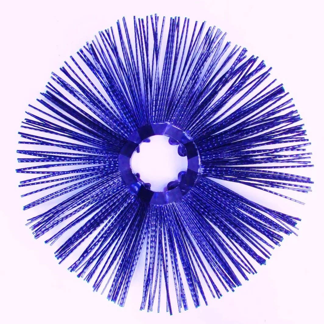 22"/560mmOD Blue Medium Duty Rotary Brush Segment