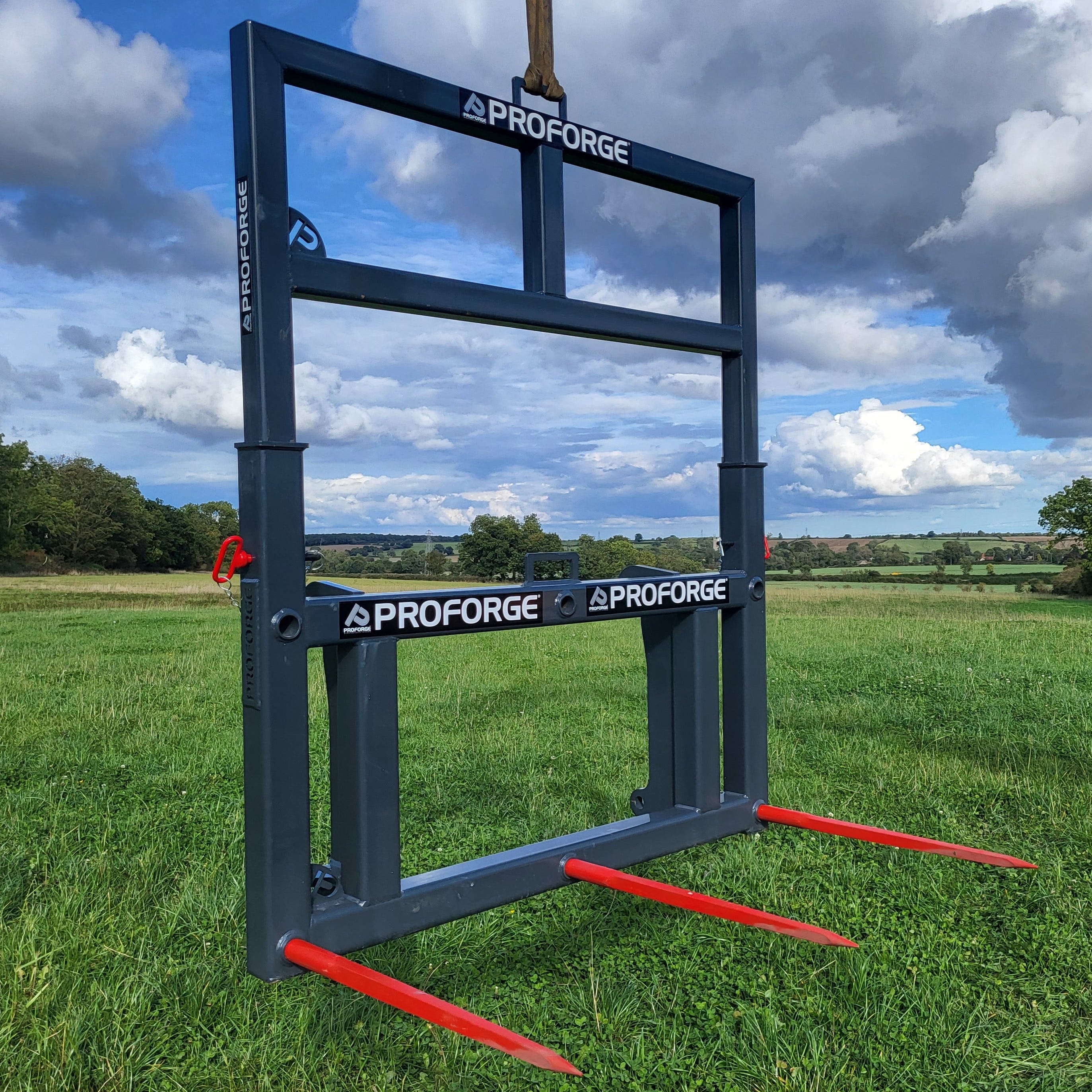 PROFORGE Triple Bale Spike - Heavy Duty 5ft, Euro