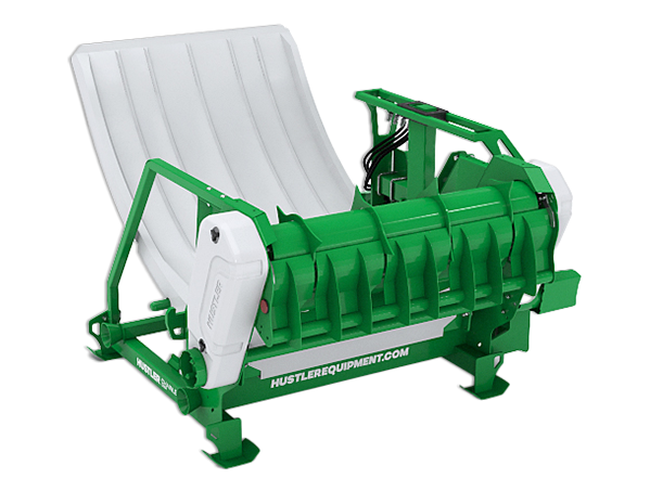 HUSTLER CHAINLESS LX104 Mounted Bale Feeder - Manitou Brackets & 3 Point Linkage