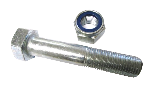 M39 x 200mm HT BZP Bolt for Simba 2B Drawbar 