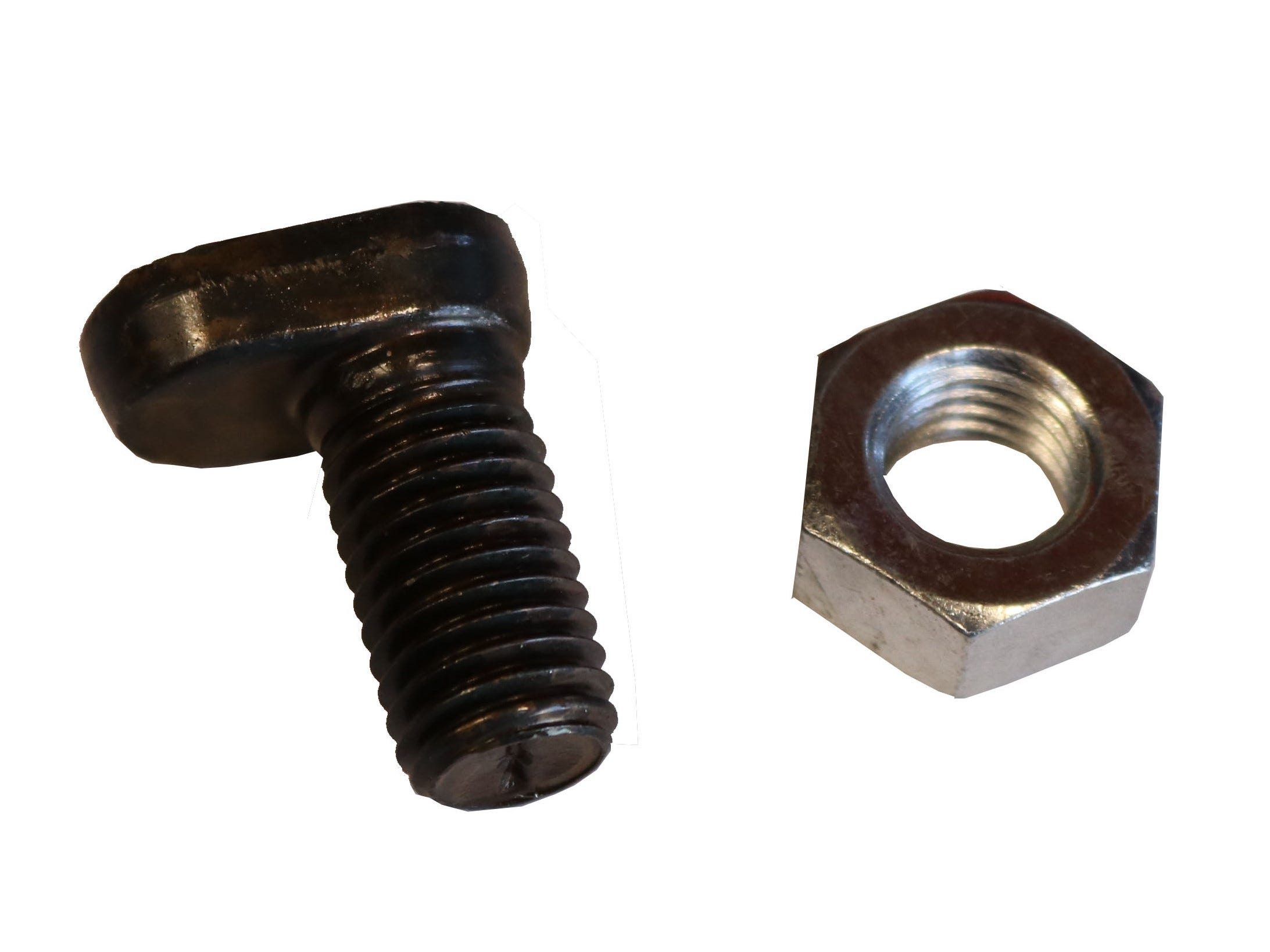 Conical Fixing Bolt Offset Head With Nut: M14x34mm 12.9 Grade (OEM: 035149)