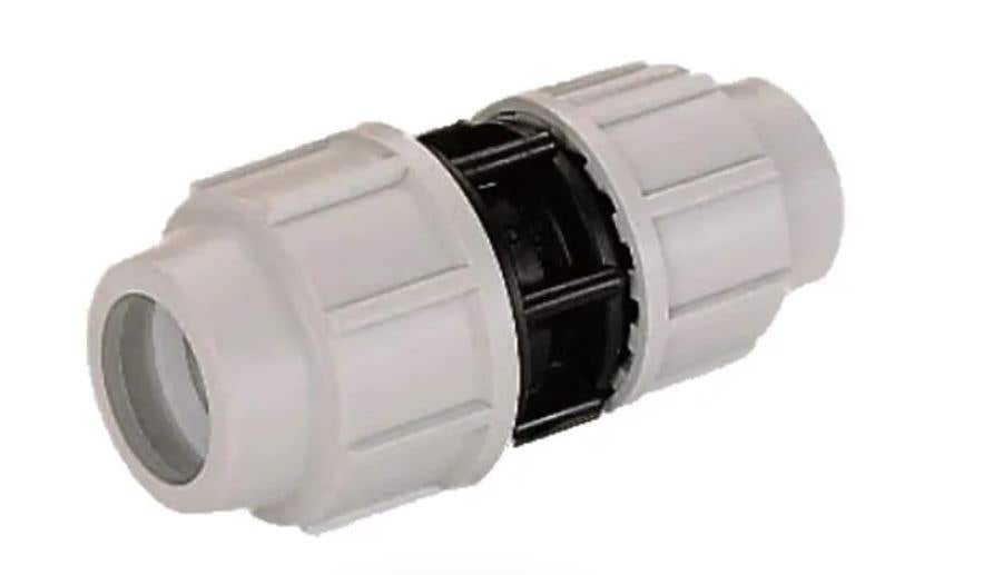 Plasson MDPE Straight Reducing Coupling Compression Fitting 40x32mm