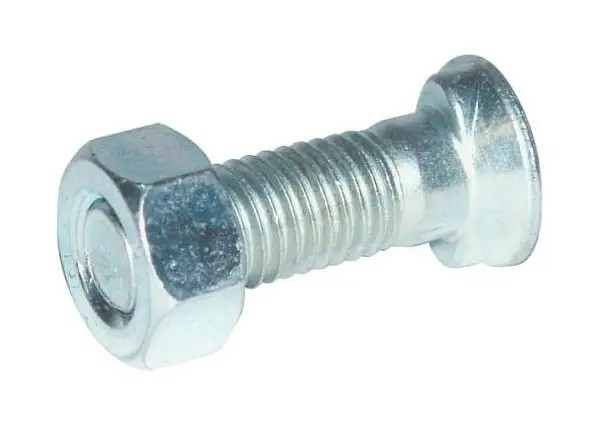 M14x35mm Double Nibbed Bolt & Nut 8.8 Grade