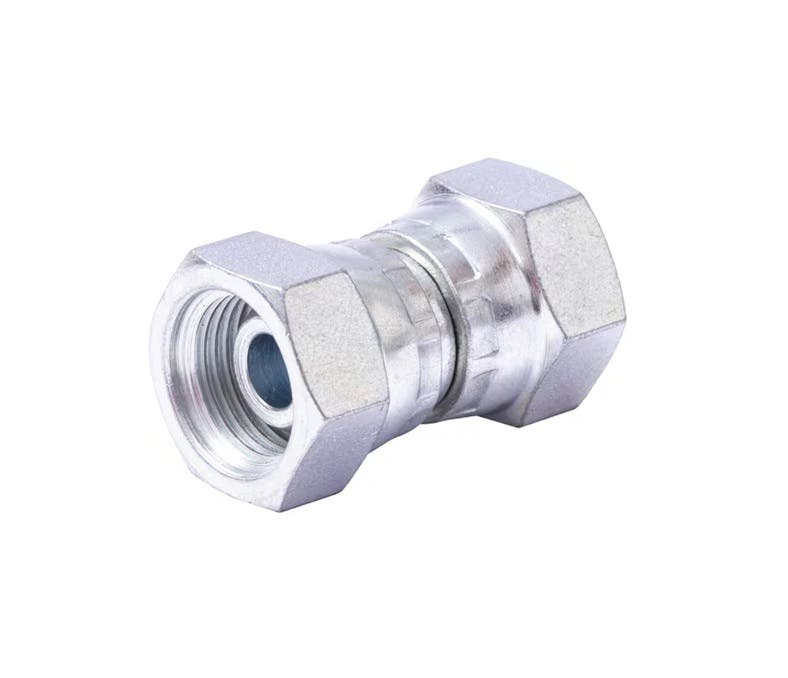 Hydraulic Straight Equal Adaptor Female/Female 1/4" to 1/4" BSP