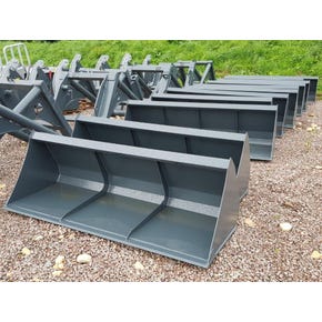 Loader Rehandling Bucket with Euro Loader Brackets - New - In stock