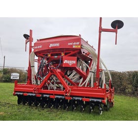 MOORE UNIDRILL 3m Direct Drill, 24 row, Mounted With MDH-1400 Dual Hopper