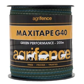 Agrifence Electric Fence Maxitape 40mm x 200m