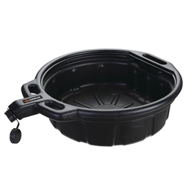Groz 16L Waste Oil Drain Collector Pan With Spout