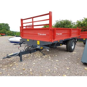 HERCULANO 5 tonne Trailer, Dropside, 3-way Tipping (Rear and Either Side) Trailer - NEW - In Stock