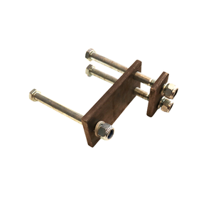 Pigtail Tine Fixing Clamp suit 100x100mm square bar