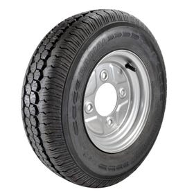 10" - 145R10 8ply Trailer Wheel & Tyre Assembly 4 Stud x 139.7mm PCD